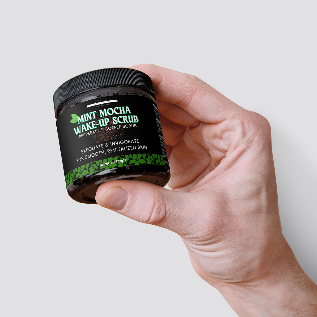 Mint Mocha Wake- up scrub