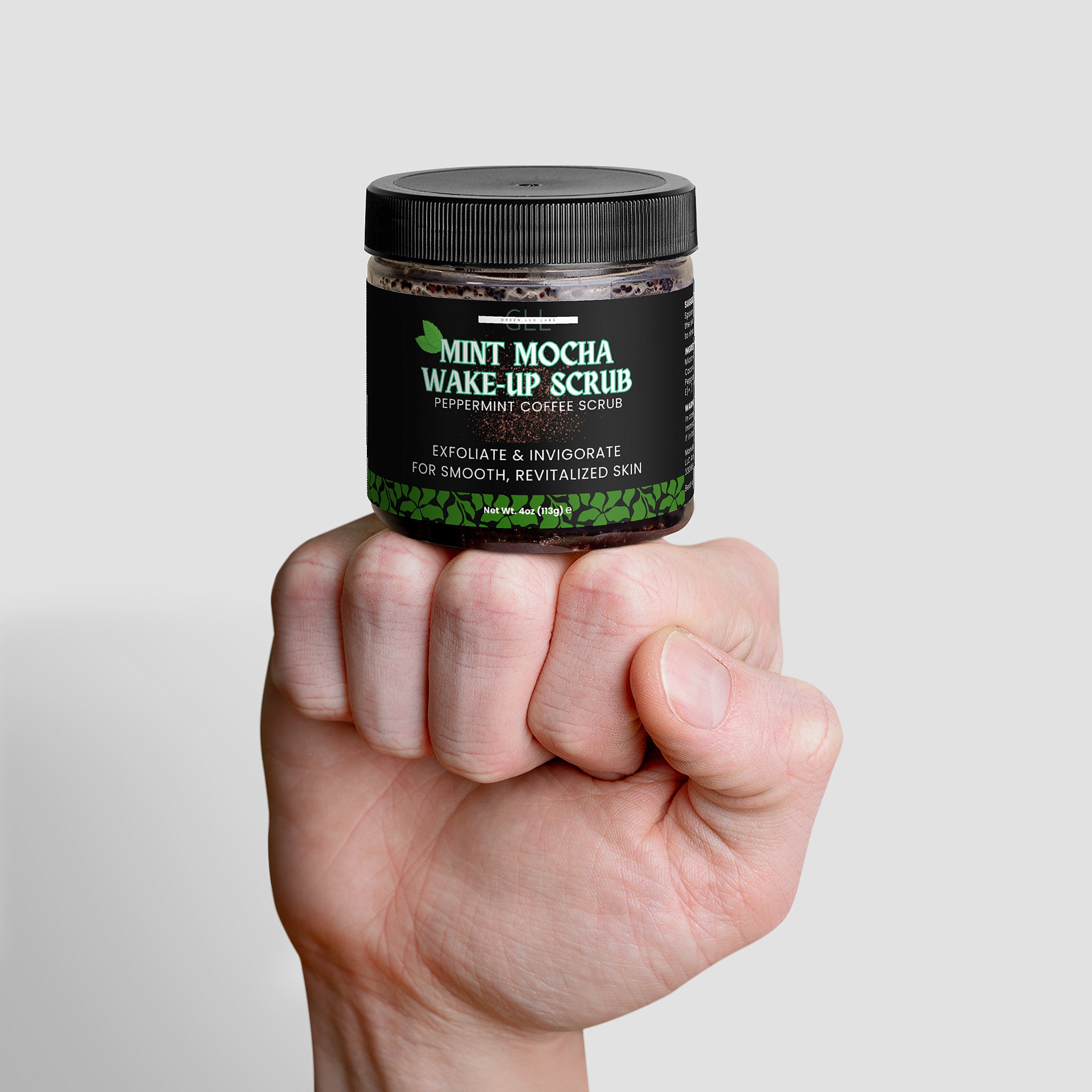Mint Mocha Wake- up scrub