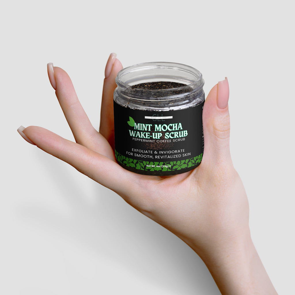 Mint Mocha Wake- up scrub