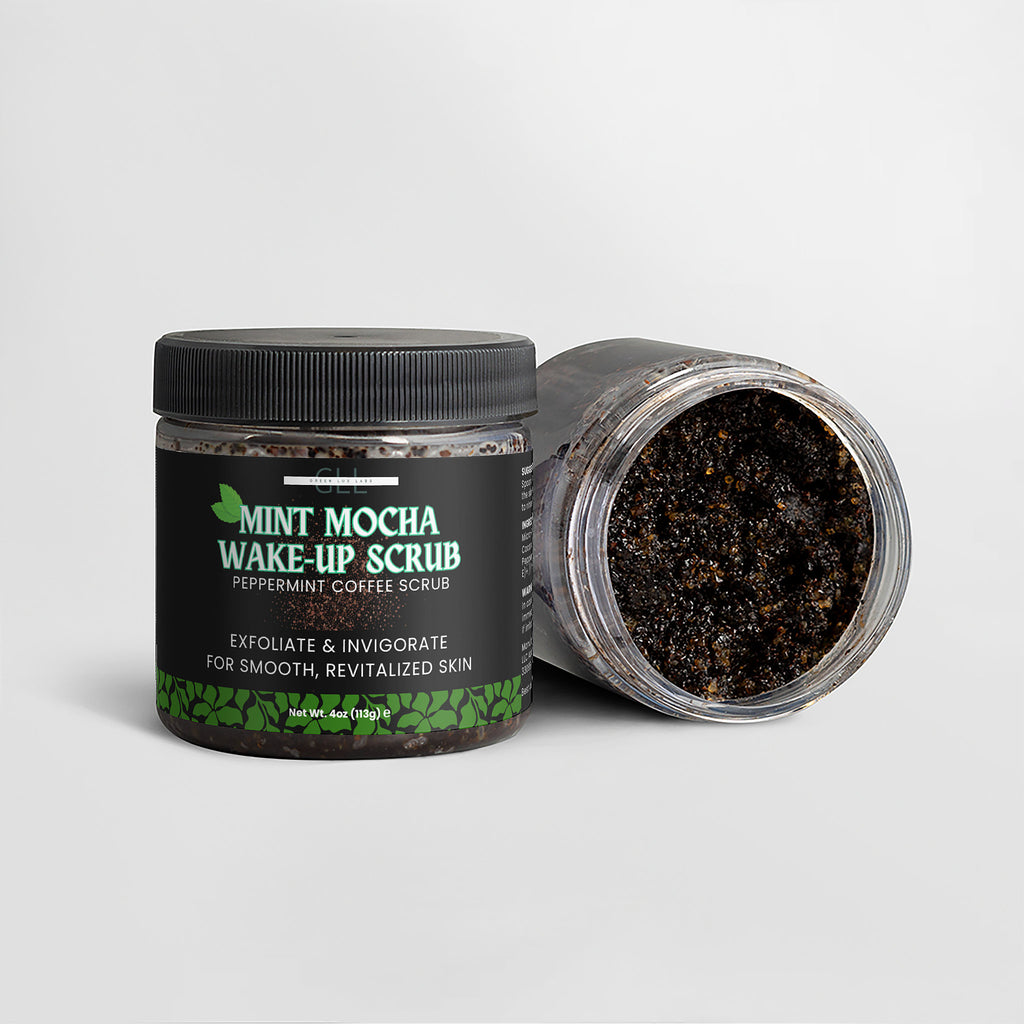 Mint Mocha Wake- up scrub