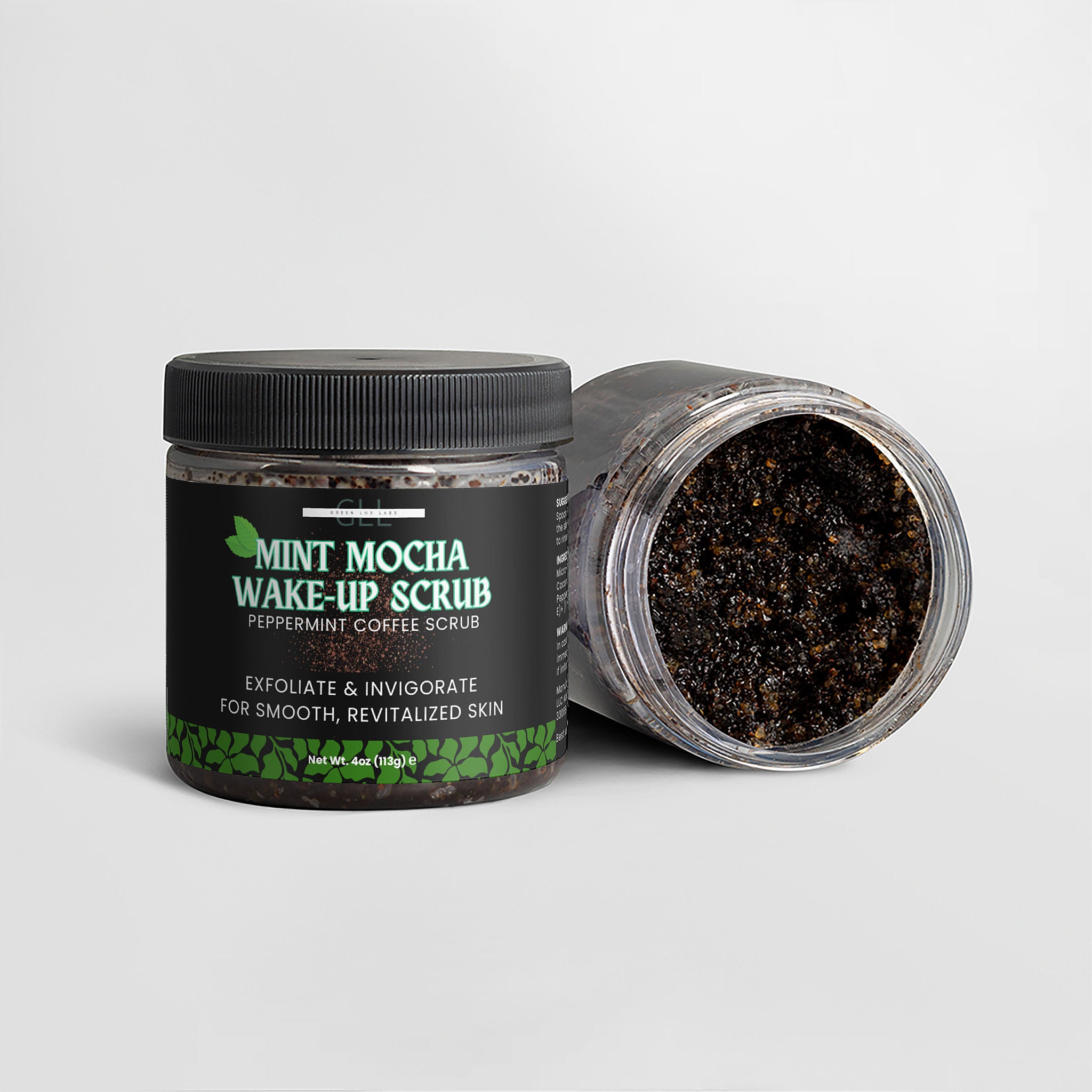 Mint Mocha Wake- up scrub