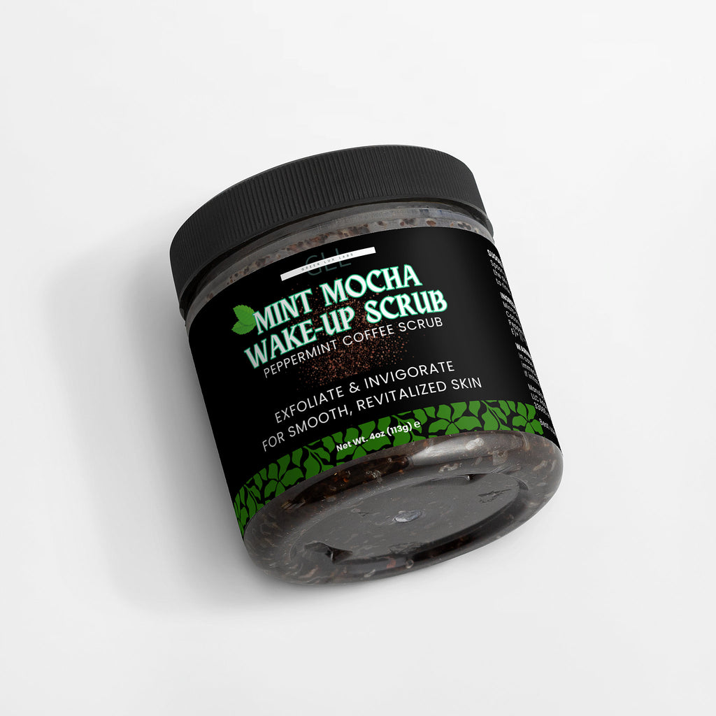 Mint Mocha Wake- up scrub
