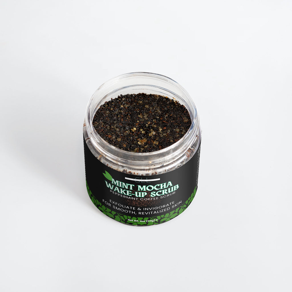 Mint Mocha Wake- up scrub
