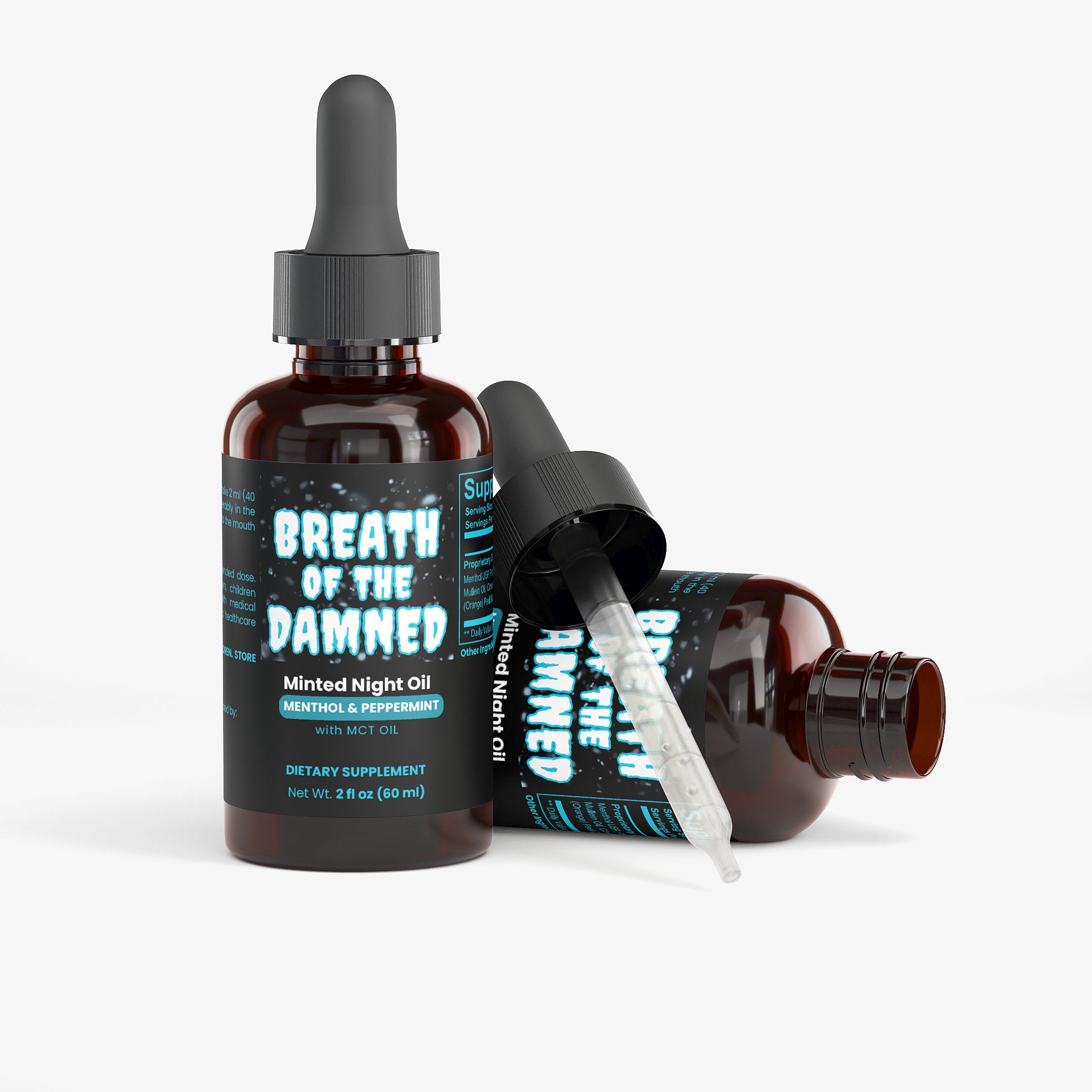 Breath of the Damned Menthol-Peppermint drops