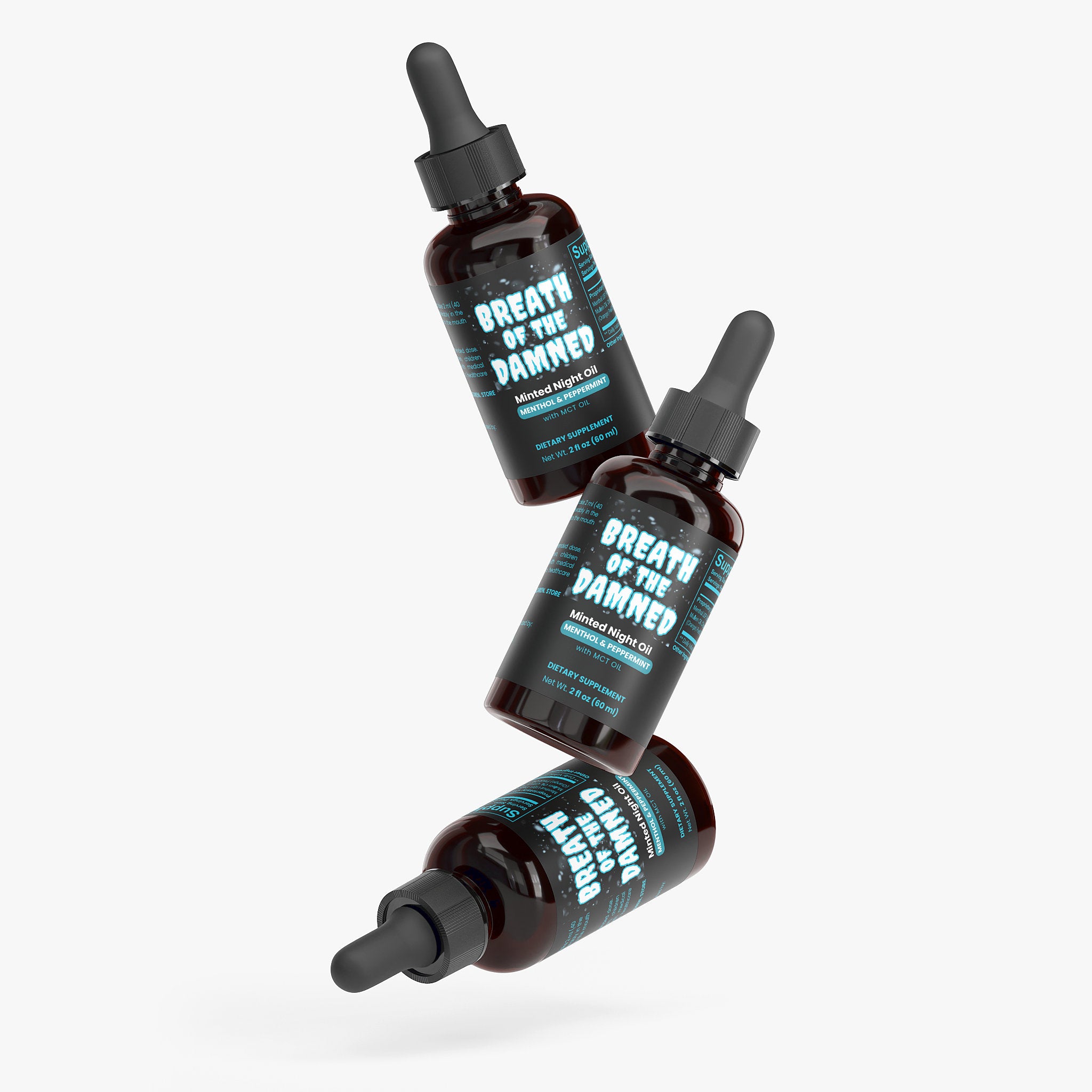 Breath of the Damned Menthol-Peppermint drops