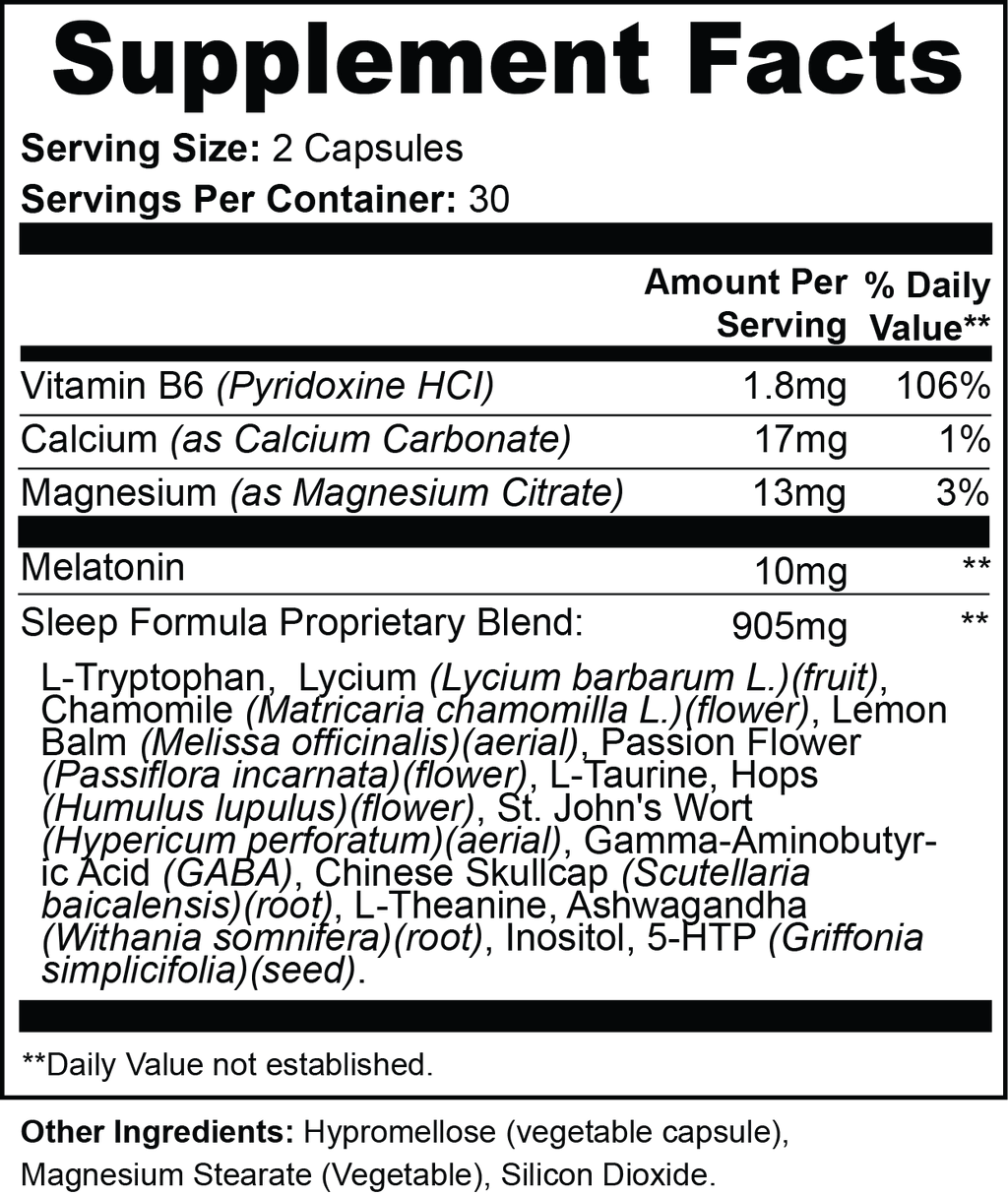 Midnight Sleep Elexir